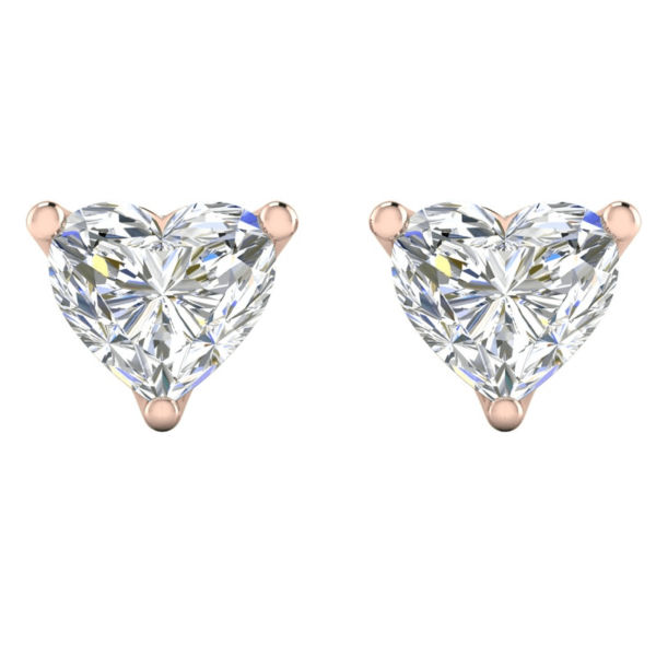 Hexolitaire Diamond Earring