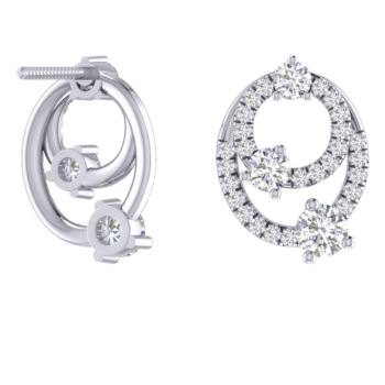 Fidelity Diamond Earring