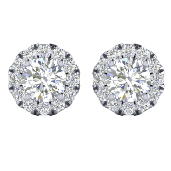 Solar Diamond Earring