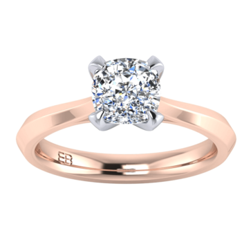 Classic Cushion Solitaire Ring