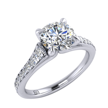 Round Opus Engagement Ring