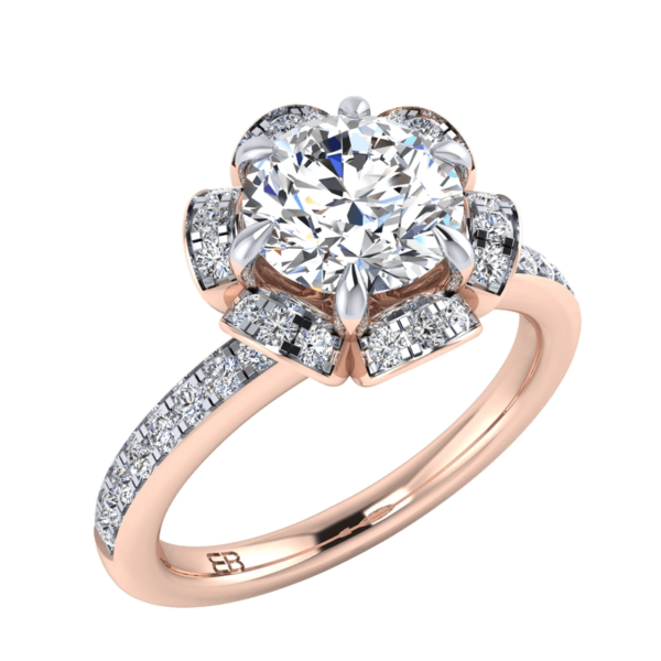Blooming Tales Engagement Ring