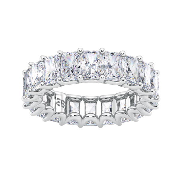 Oval 3/4 Eternity Ring