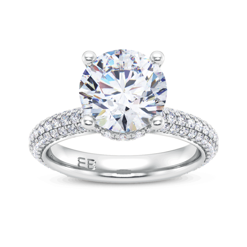 Imperial Coronet Engagement Ring | Everbrite Jewellery