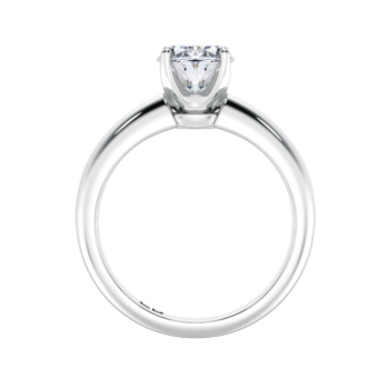 Regal Oval Solitaire Ring