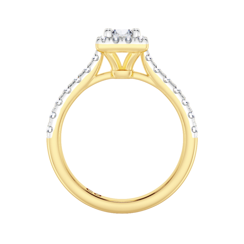 Chic Princess Diamond Ring