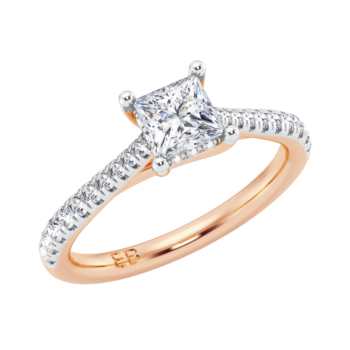 Princess Cut Engagement Rings | Princess Cut Diamonds – Happy Jewelers