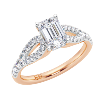 Regal Drop Engagement Ring