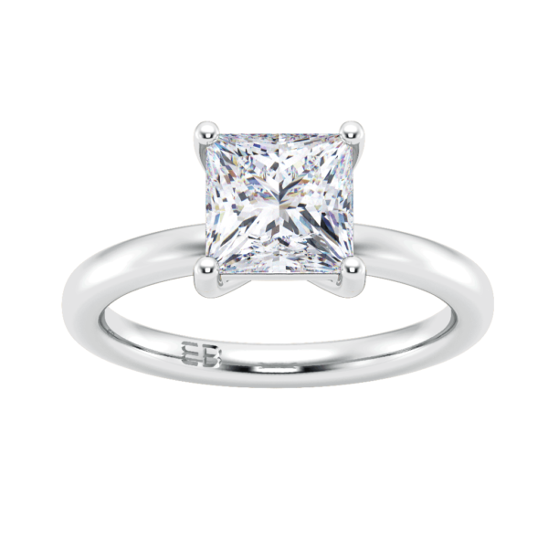 Majestic Princess Solitaire Ring