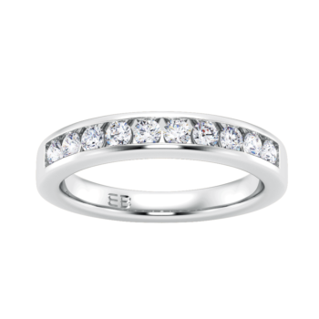 Dainty Half Eternity Ring