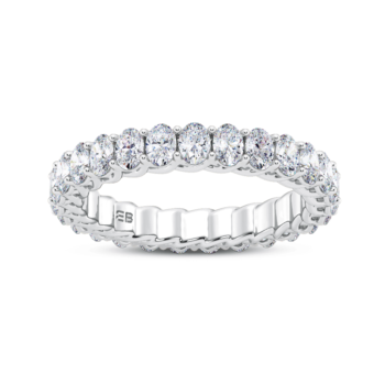 Petite Oval Eternity Ring