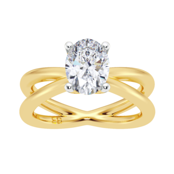 Monarch Oval Solitaire Ring