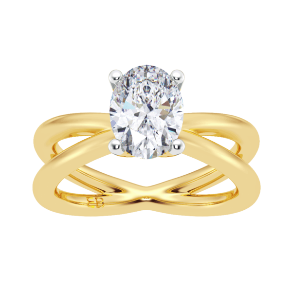 Monarch Oval Solitaire Ring