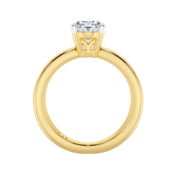 Monarch Oval Solitaire Ring