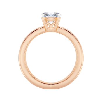 Beautiful Round Solitaire Ring