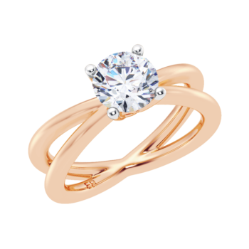 Beautiful Round Solitaire Ring