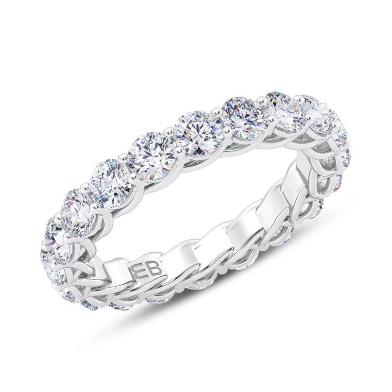 Serene Round Eternity Ring