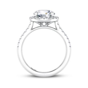 Majestic Halo Engagement Ring