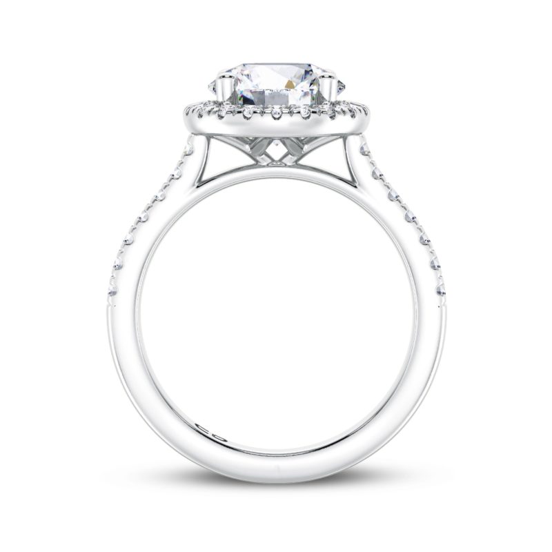 Majestic Halo Engagement Ring