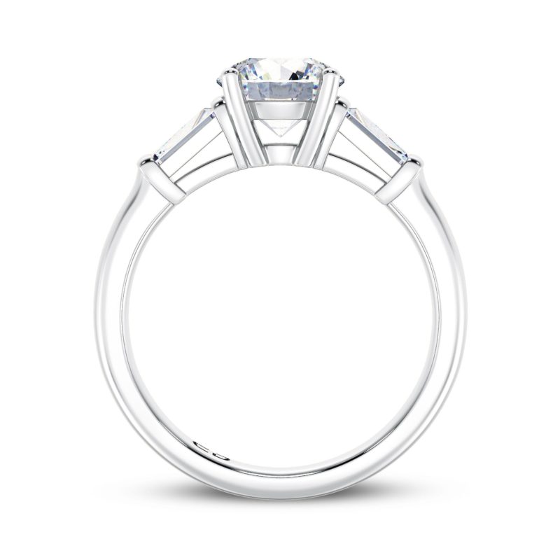Shimmer Three Stone Ring