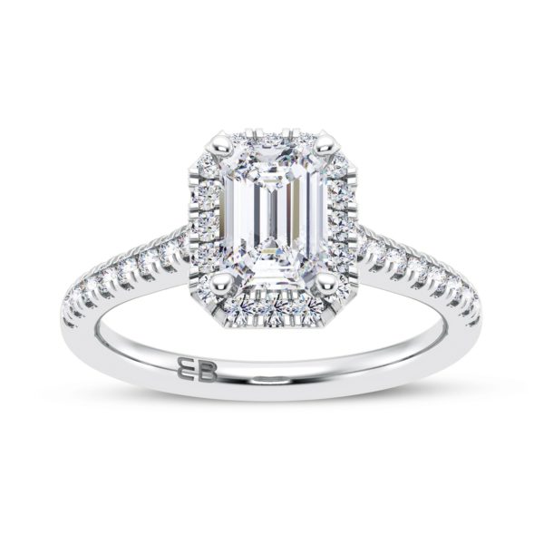 Splendour Emerald Engagement Ring