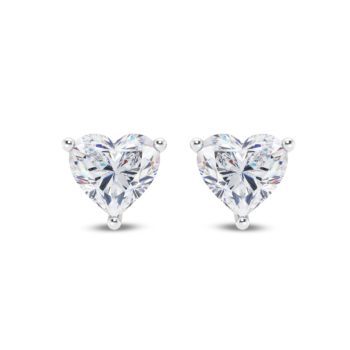 Heart Diamond Earring