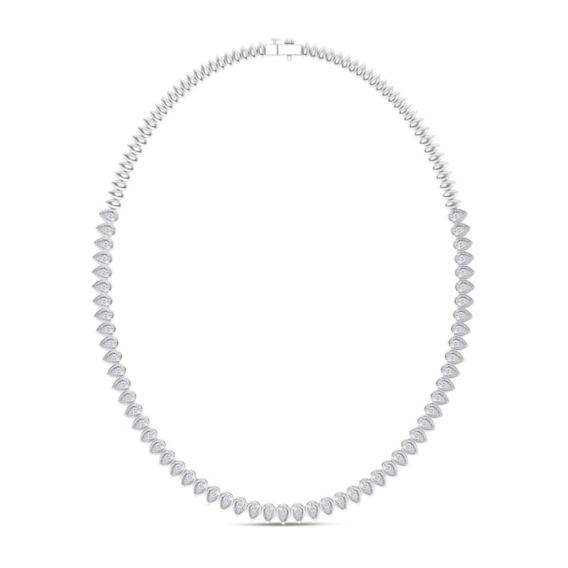 Pear-fect Diamond Necklace