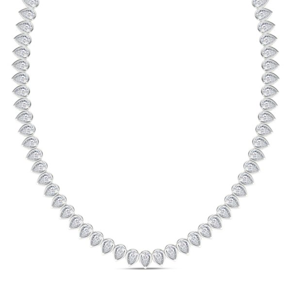 Pear-fect Diamond Necklace