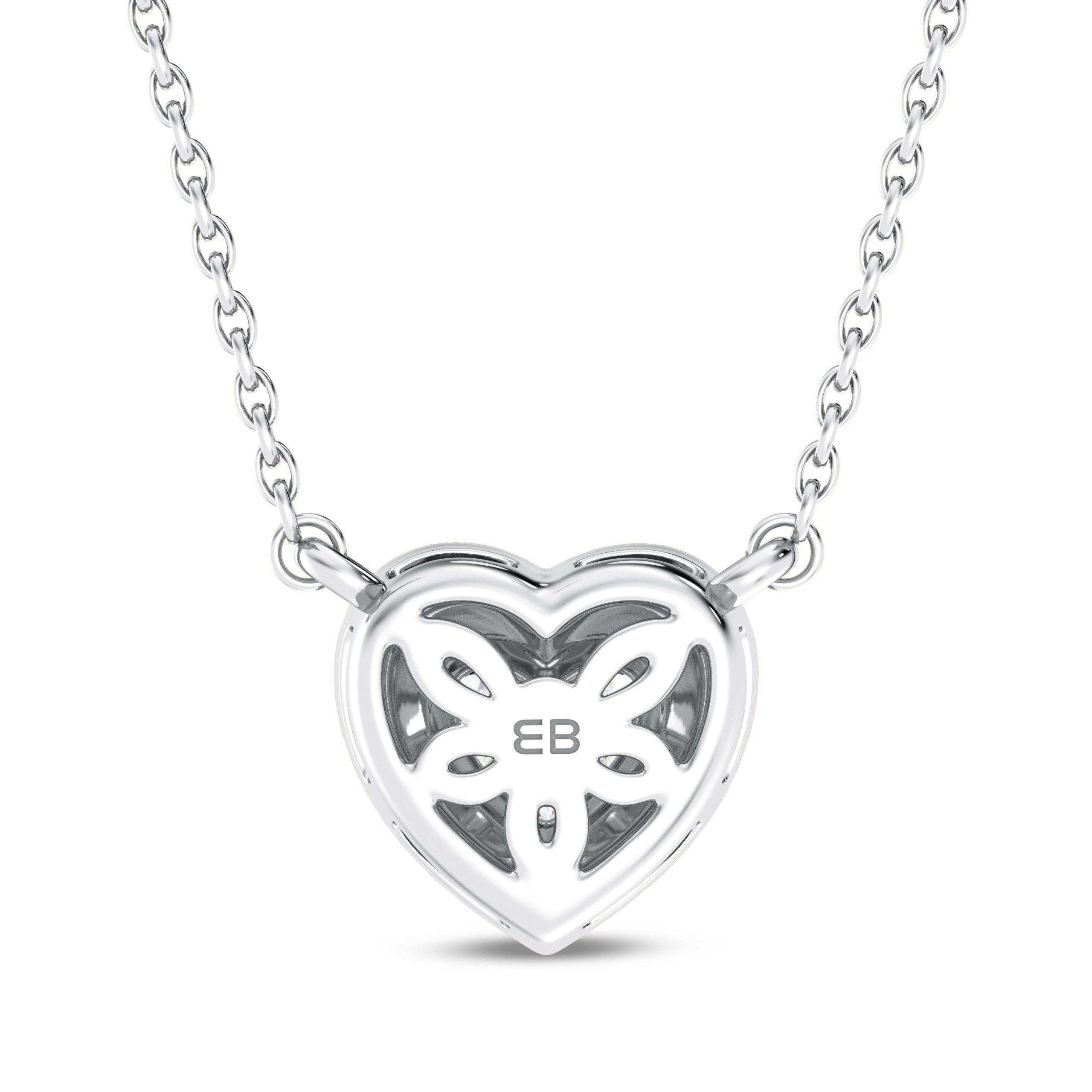 Gems One Diamond Infinity Love Heart Knot Pendant Necklace In Sterling  Silver (1/4ctw) PD10454-SSF - Michael Eller Diamonds