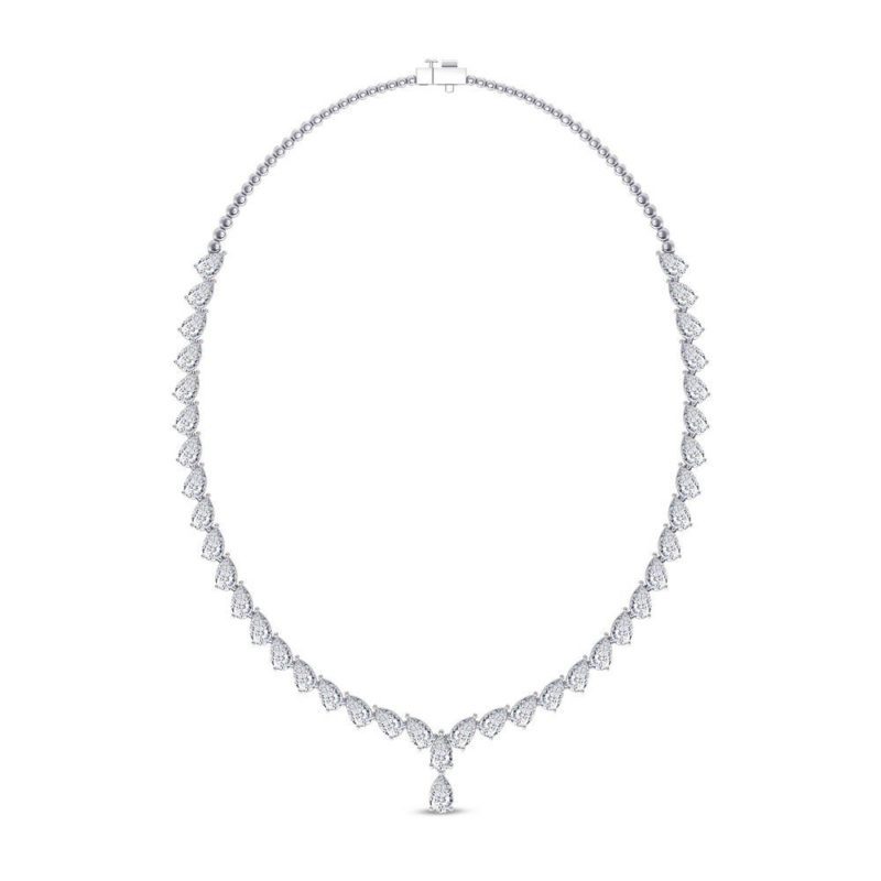 Pear-fect Sparkle Diamond Necklace