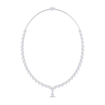 Pear-fect Sparkle Diamond Necklace