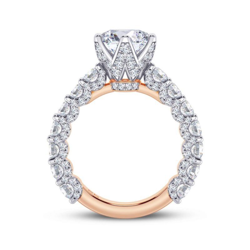 Lotus Regale Engagement Ring