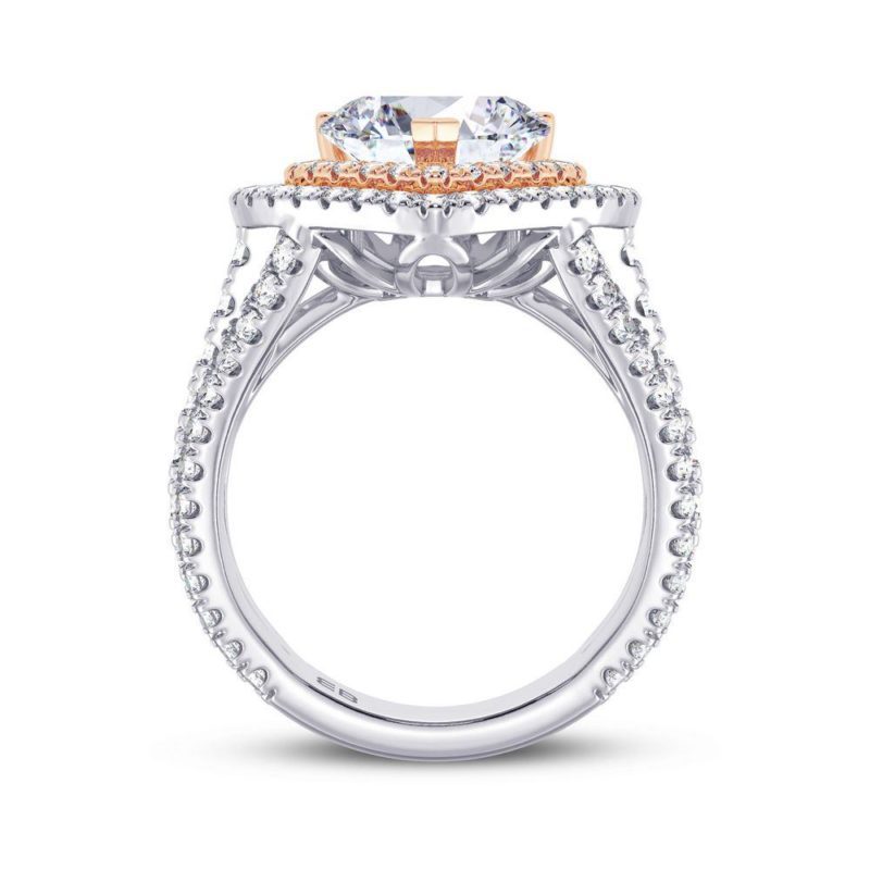Heartfelt Love Engagement Ring