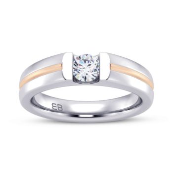 Striking Men's Diamond Ring