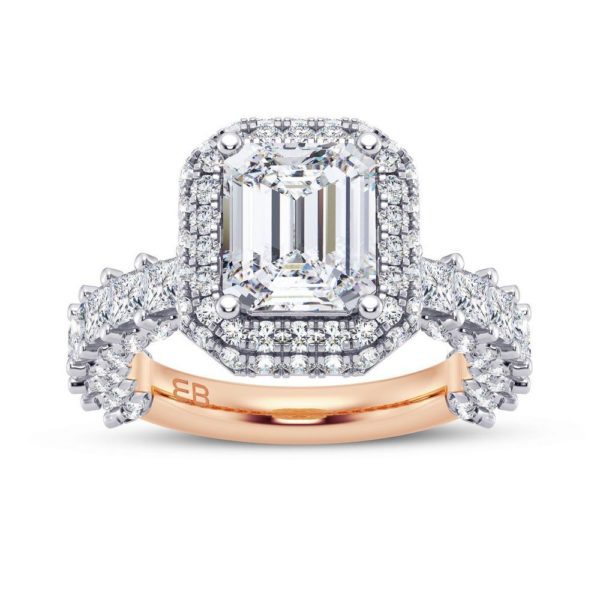 Emerald Regale Engagement Ring