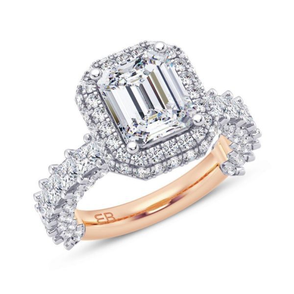 Emerald Regale Engagement Ring
