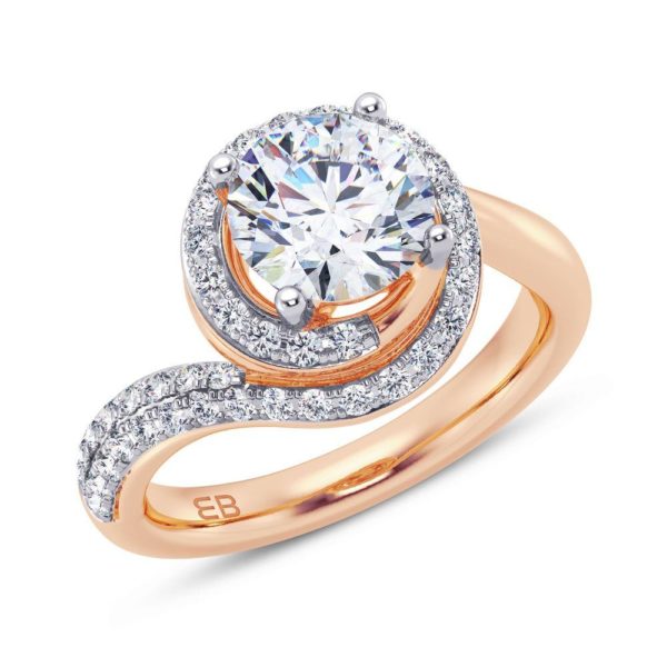 Intermingled Love Engagement Ring