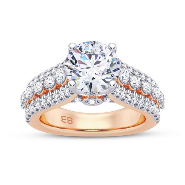 Sparkling Embrace Engagement Ring