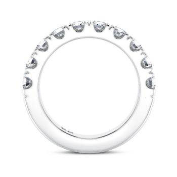 Petite Dome Half Eternity Ring