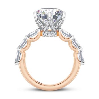 Round Glory Engagement Ring