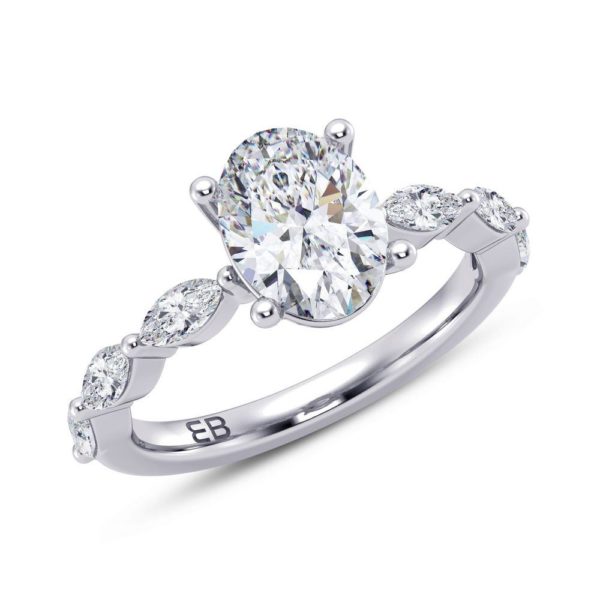 Oval Ascend Engagement Ring