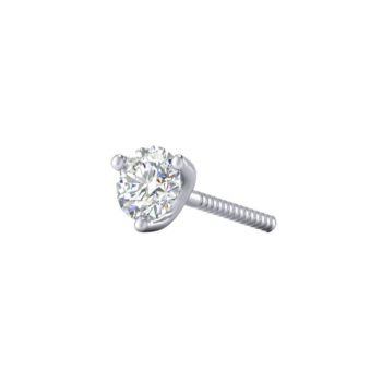 Classic Men's Diamond Earring