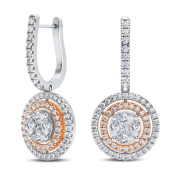 Endless Love Drop Diamond Earring