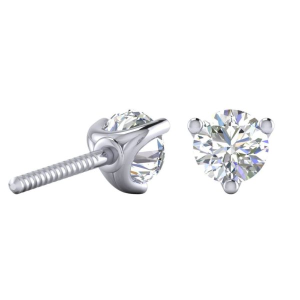Grace Solitaire Earring
