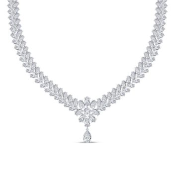 Contemporary Chic Diamond Necklace