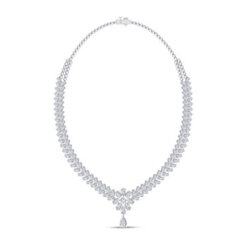 Contemporary Chic Diamond Necklace