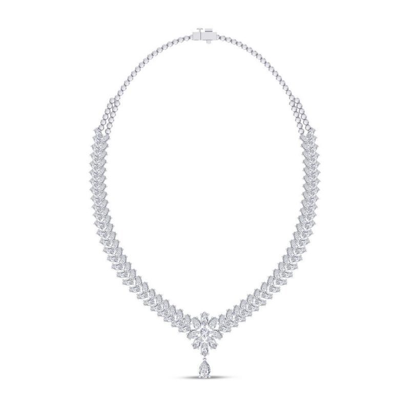 Contemporary Chic Diamond Necklace