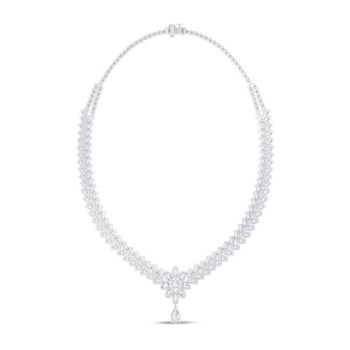 Contemporary Chic Diamond Necklace