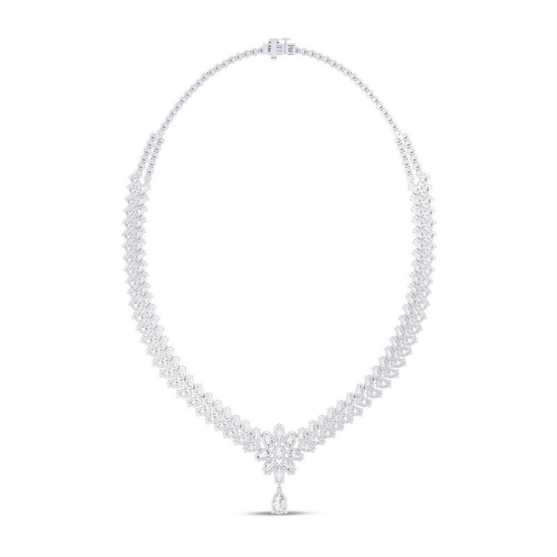 Contemporary Chic Diamond Necklace