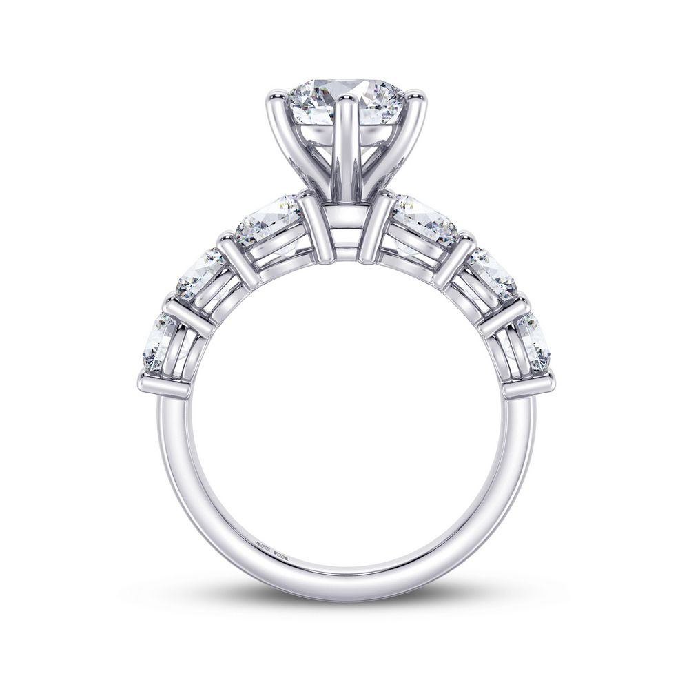 Female Modern Sterling Silver Crown Diamond Ring, Weight: 20g, Free Size at  Rs 250/piece in Surat